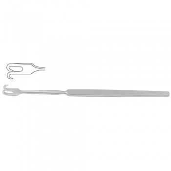 Wound Retractor 2 Sharp Prongs - Small Curve Stainless Steel, 16.5 cm - 6 1/2" Width 4.2 mm
